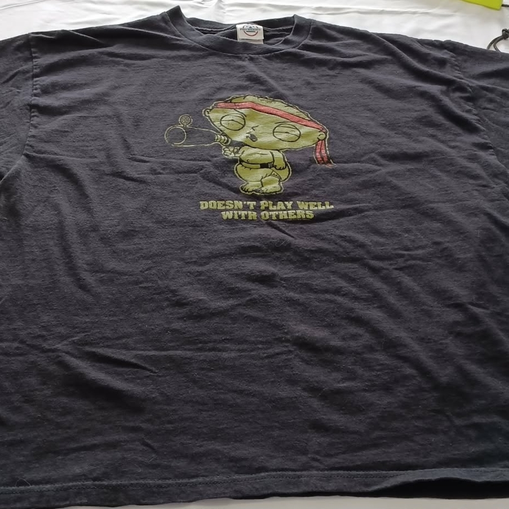 Delta Charcoal T-Shirt with Yellow Graphic
